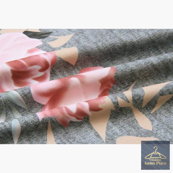 Women's Stretch Pajama Pants Wide Leg Lounge Drawstring All Seasons - Picture 4 of 6